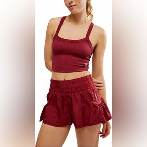 Free People FP Movement Get Your Flirt On Shorts NWT